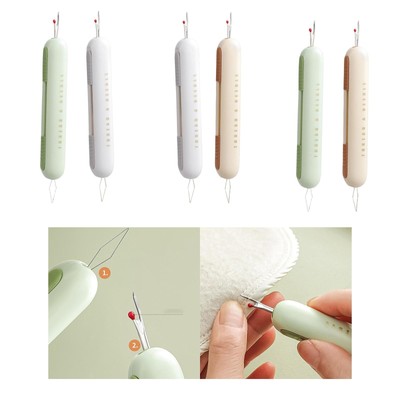 2 Automatic Thread Threader Sewing Undoer Device Portable Easy Thread Clothing