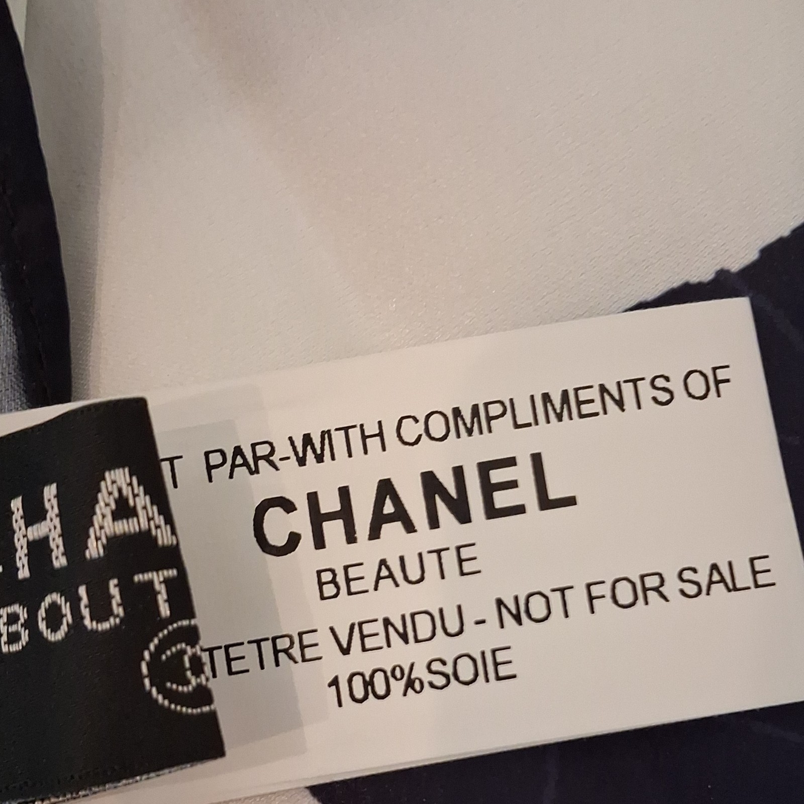 CHANEL Women's  Satin Square Scarf Bag Print Logo Points exchange  thumbnail 17