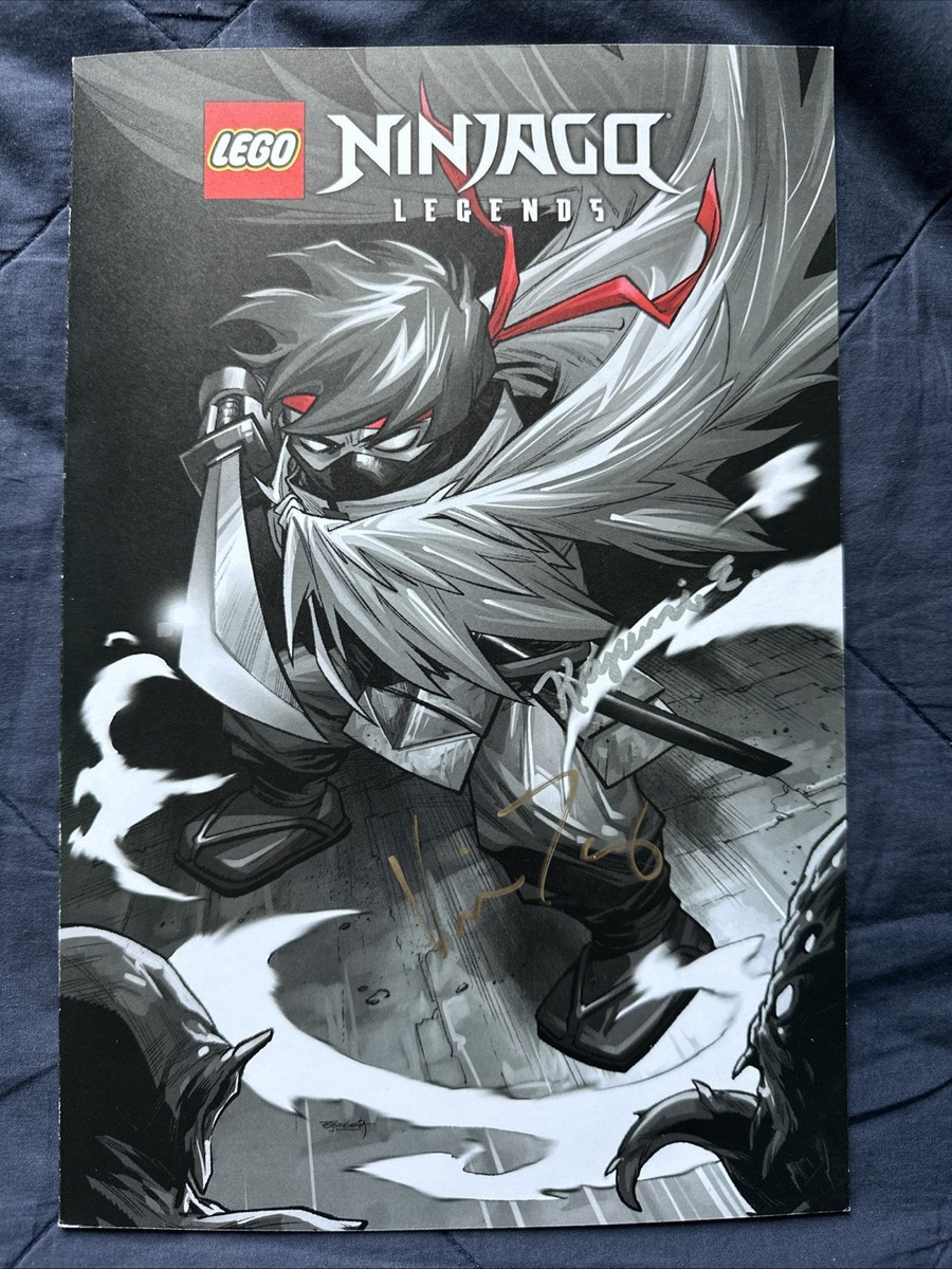 SDCC 2025 LEGO BOOTH NINJAGO LEGENDS COMIC MAGAZINE SIGNED | eBay