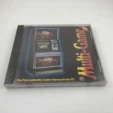 MULTI-GAME : The First Authentic Casino Games for PC MS-DOS WIN 3.1/95 CD-ROM