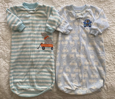 Carter's Infant Long Sleeve Fleece Wearable Sleeping Bag Blanket Sack 0-9 Months