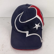 Houston Texans NFL Football Reebok Hat Cap Blue Adjustable Big Large Logo Sports