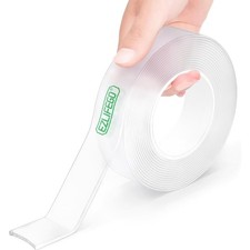 Heavy Duty Double Sided Tape Clear Nano Adhesive Mounting Tape Picture Hanging