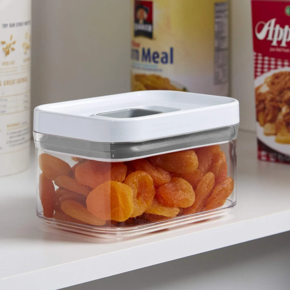 Food and Organization Storage Container with Airtight Lid, 0.80-Quart, Clear - Image 4 of 4