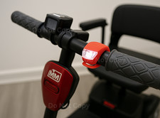 Folding Mobility Scooter LED Lights Waterproof Handlebar Light Universal Clip On