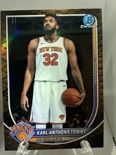 Karl Anthony Towns Bowman Chrome 2026 Snake Skin BCV-64