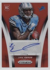 2014 Panini Prizm Auto Rookie Red Prizm 1/30 Eric Ebron #AR-EE Auto oz2