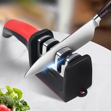 Kitchen Knife Scissors Sharpener tool 4 in 1
