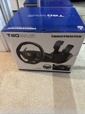 Image of Thrustmaster 4160672 T80 Ferrari 488 GTB Edition Steering Wheel - Black