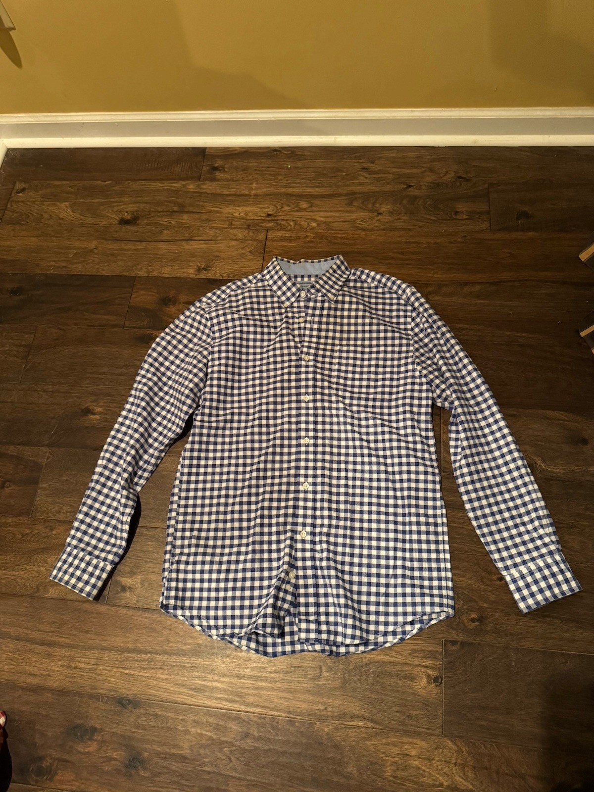 Saddlebred Gingham Checkered Button-Down Shirts S… - image 6