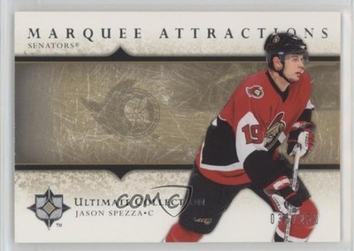 2005 Upper Deck Ultimate Collection Marquee Attractions 36/250 Jason Spezza 2vh