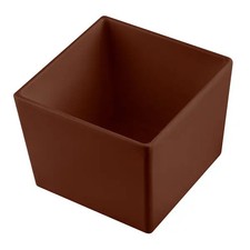TableCraft CW5018BR Simple Solutions&trade; Sixth Size Aluminum Bowl w/ Straight Edge
