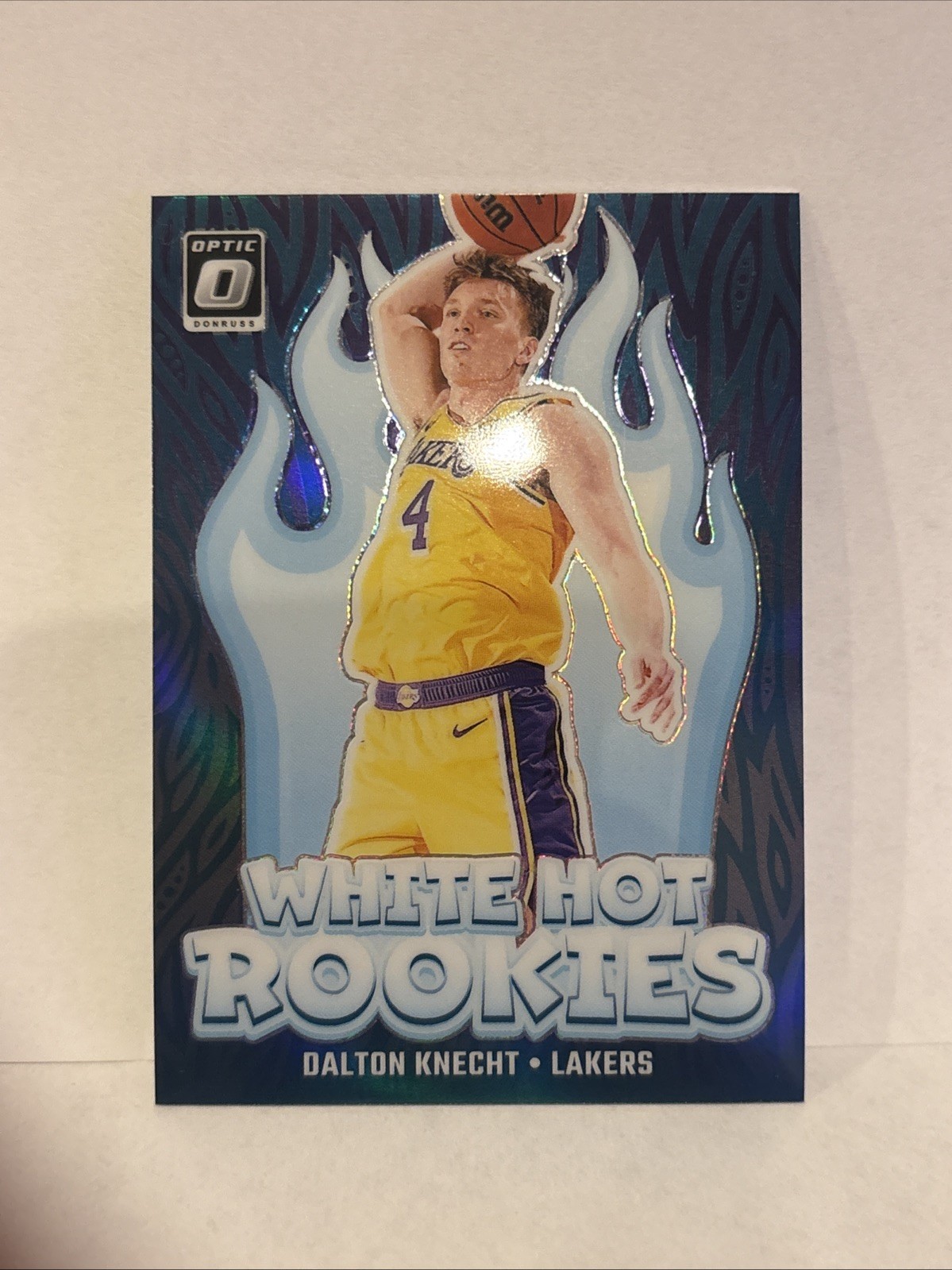 2024-25 Panini Donruss Optic - White Hot Rookies Dalton Knecht #9 Holo Prizm (R