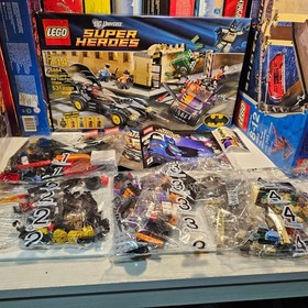 Lego 6864 Batman Batmobile Two-Face Chase New! Parts bags are sealed without box