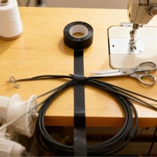 5 Pack Premium Wiring Tape 3/4"x50FT - High Temp Self-Adhesive for Vehicle Y7