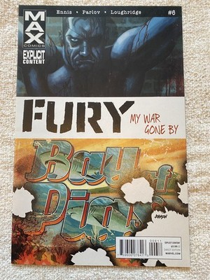 FURY #6 Garth Ennis Nick Fury Sgt. Marvel MAX Comics 2012 NM