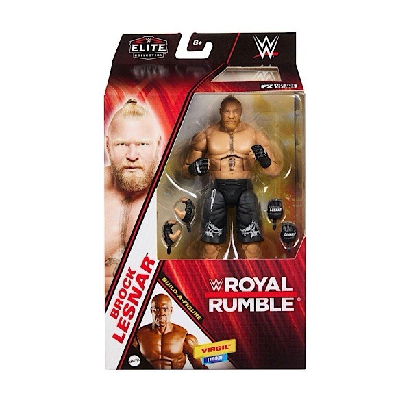 Brock Lesnar WWE Mattel Elite Royal Rumble 2024 Series Wrestling