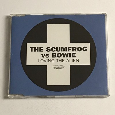 The Scumfrog Vs Bowie   Loving The Alien CD Single 2002   CDTIV-172 EX/EX