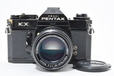     Exc. PENTAX KX 35mm Film Camera Black   SMC PENTAX-M 50mm f/1.4 2756195