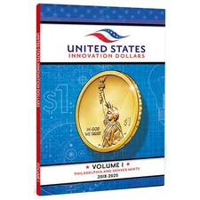 United States Innovation Dollars: 2018-2025 - Official Whitman Large Coin Folder