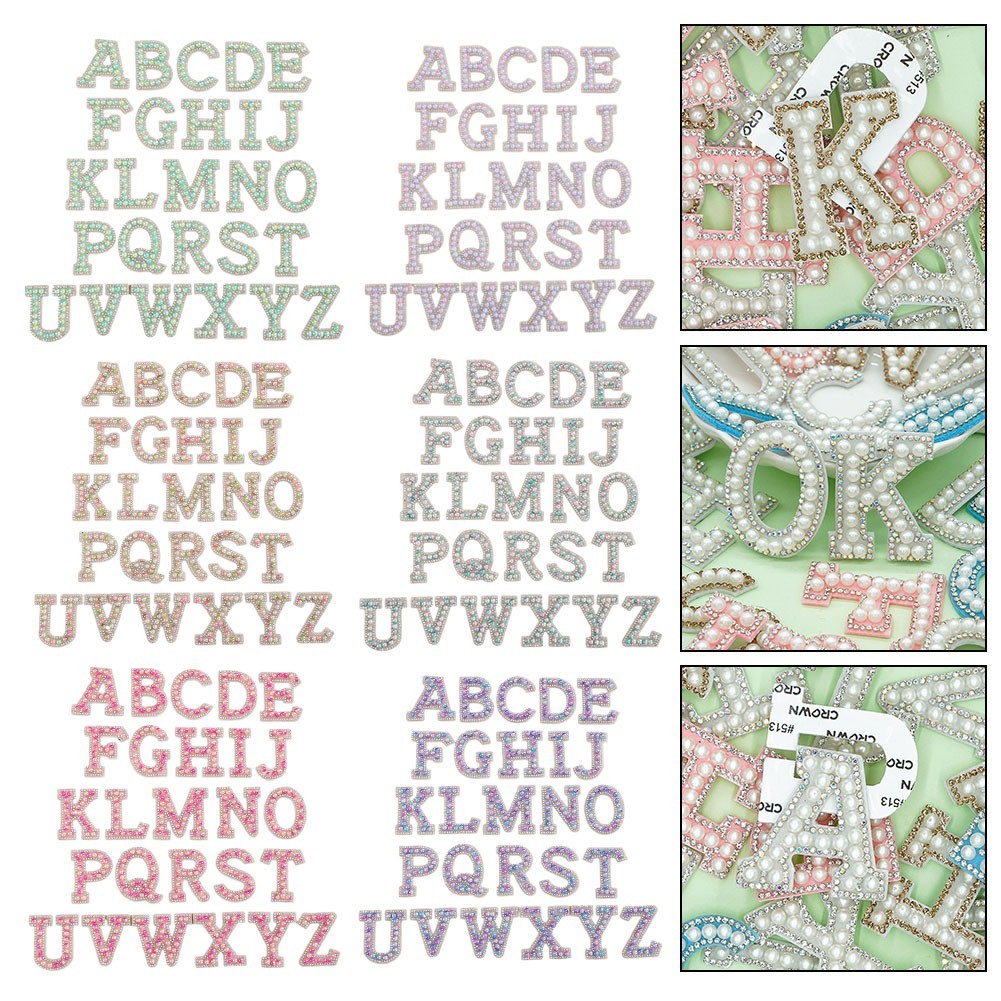 APL Fai da Te Nome Alfabeto Inglese Per Matrimoni Pantofole Decorazione Abbigliamento