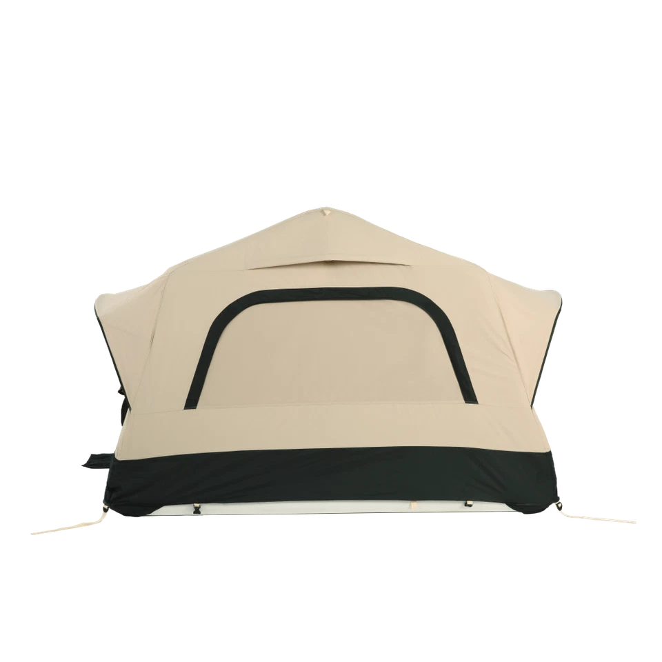Tienda de techo inflable para camión/coche/SUV - 2 personas camping tienda de techo, crema Foto 3 de 4