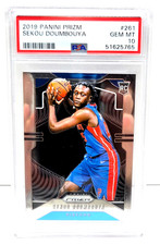 2019 Panini Prizm SEKOU DOUMBOUYA RC Rookie Basketball Card PSA 10 GEM MINT