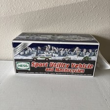 Hess 2004 Truck - 40th Anniversary - Sport Utility Vehicle Motorcycles- NEW