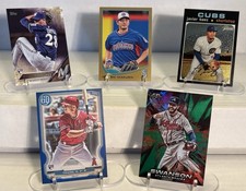 Serial Numbered 5 Card Lot