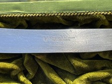VTG  J.A. Henckels Zwillingswerk DAMASCUS Carving Knife Set Solingen Germany