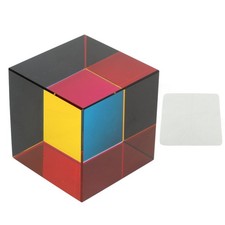 Color Cube Optical 6 Sides Cube Optical Cube Prism For Tabletop Ornaments