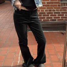 Gucci Velvet Pants Green