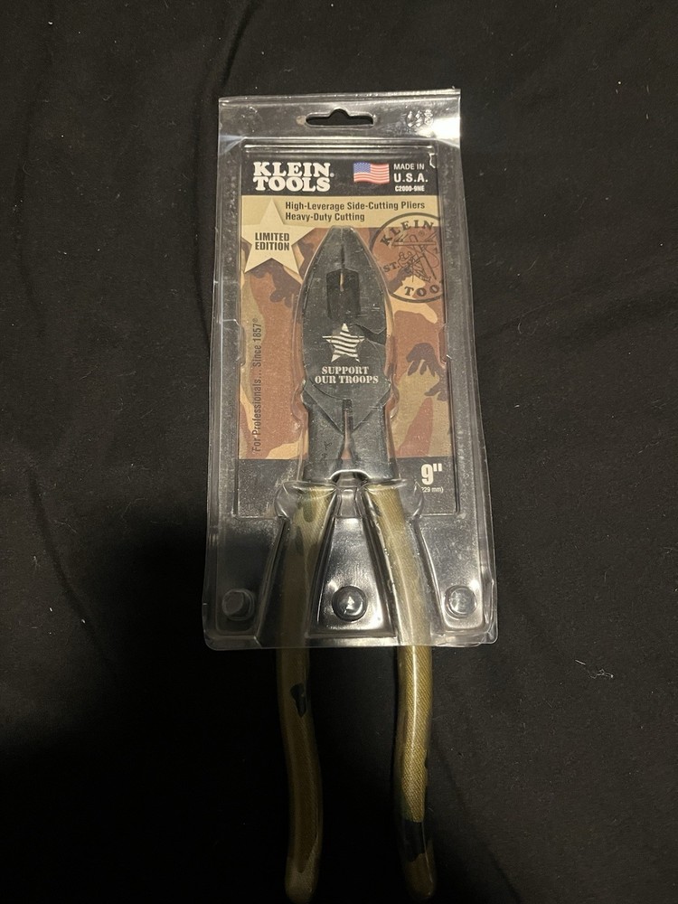 Klein Tools Lineman Pliers - Show Support for Our Troops