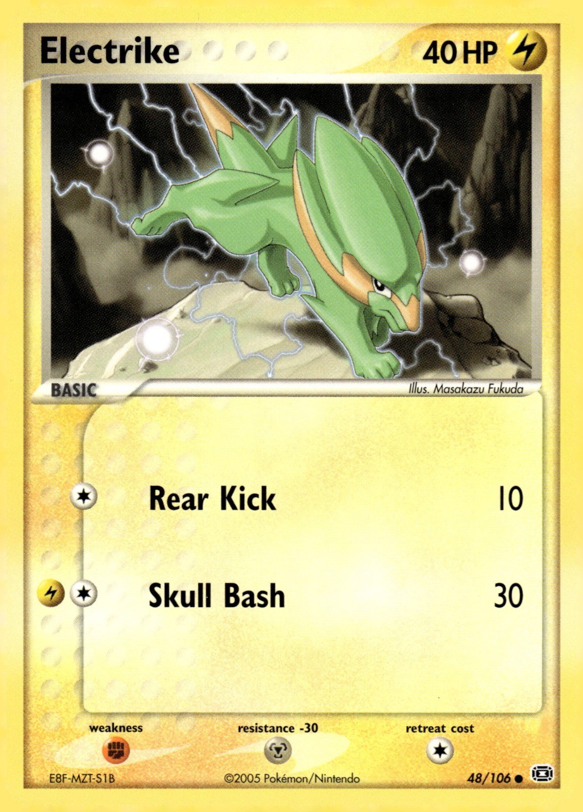 Electrike Common EX Emerald 48/106 NM