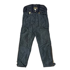 Vintage RefrigiWear 345 Bib Overalls Mens Medium Navy Nylon Quilted Insulated