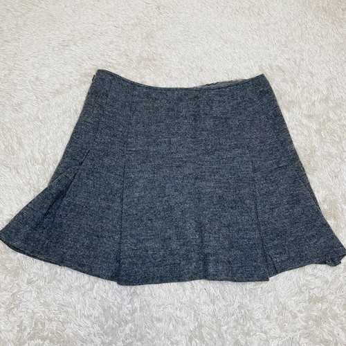 Burberry Blue Label Pleated Mini Skirt Gray FXF67 Sz 36 - Picture 16 of 24