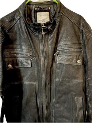 Angelo Litrico Leather Motorcycle Size Large