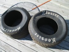 Vintage Pair 1450 Hoosier Late Model Tires 11.028.5-15 Hot Rod Man Cave Coll.