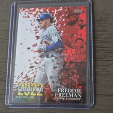 Topps 2023 Series 1 2022's Greatest Hits Freddie Freeman #22GH-8 Dodgers MLB