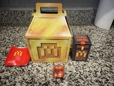 2025 McDONALD'S Minecraft Adult Happy Meal TOYS For Sale Brand New Sealed