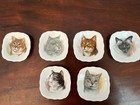 Fine Bone China Royal Trent Staffordsgire Cat Saucers Set Of 6 — photo 1