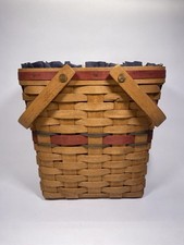 Vintage Longaberger 1991 Market Basket All Am...