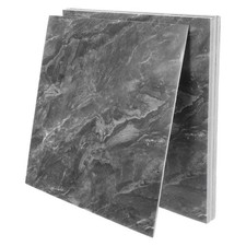 10-50Pcs Marble Effect Self Adhesive Tiles Vinyl Flooring Kitchen Bathroom Home