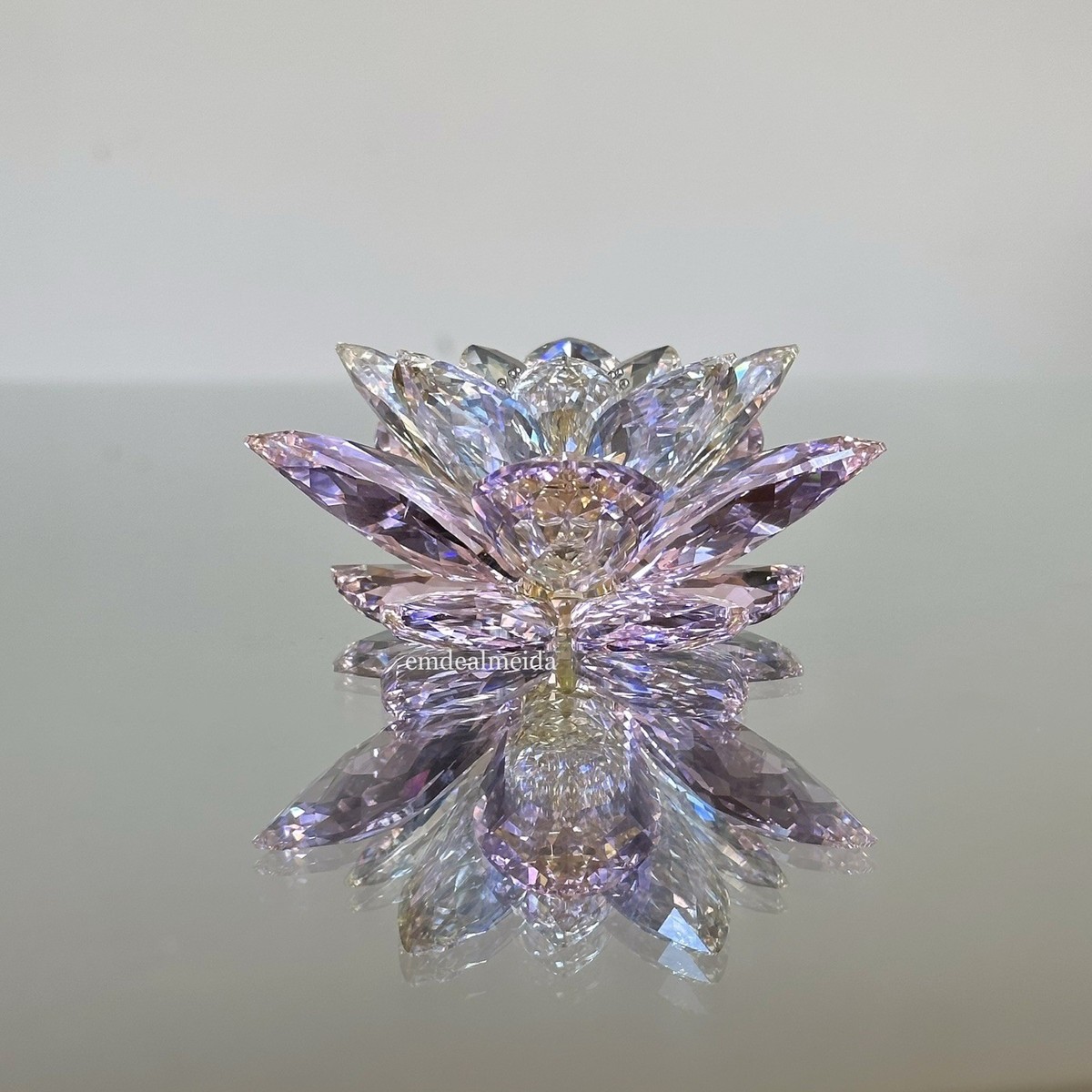 Swarovski Crystal Paradise Flower Waterlily Rosaline Lotus Water