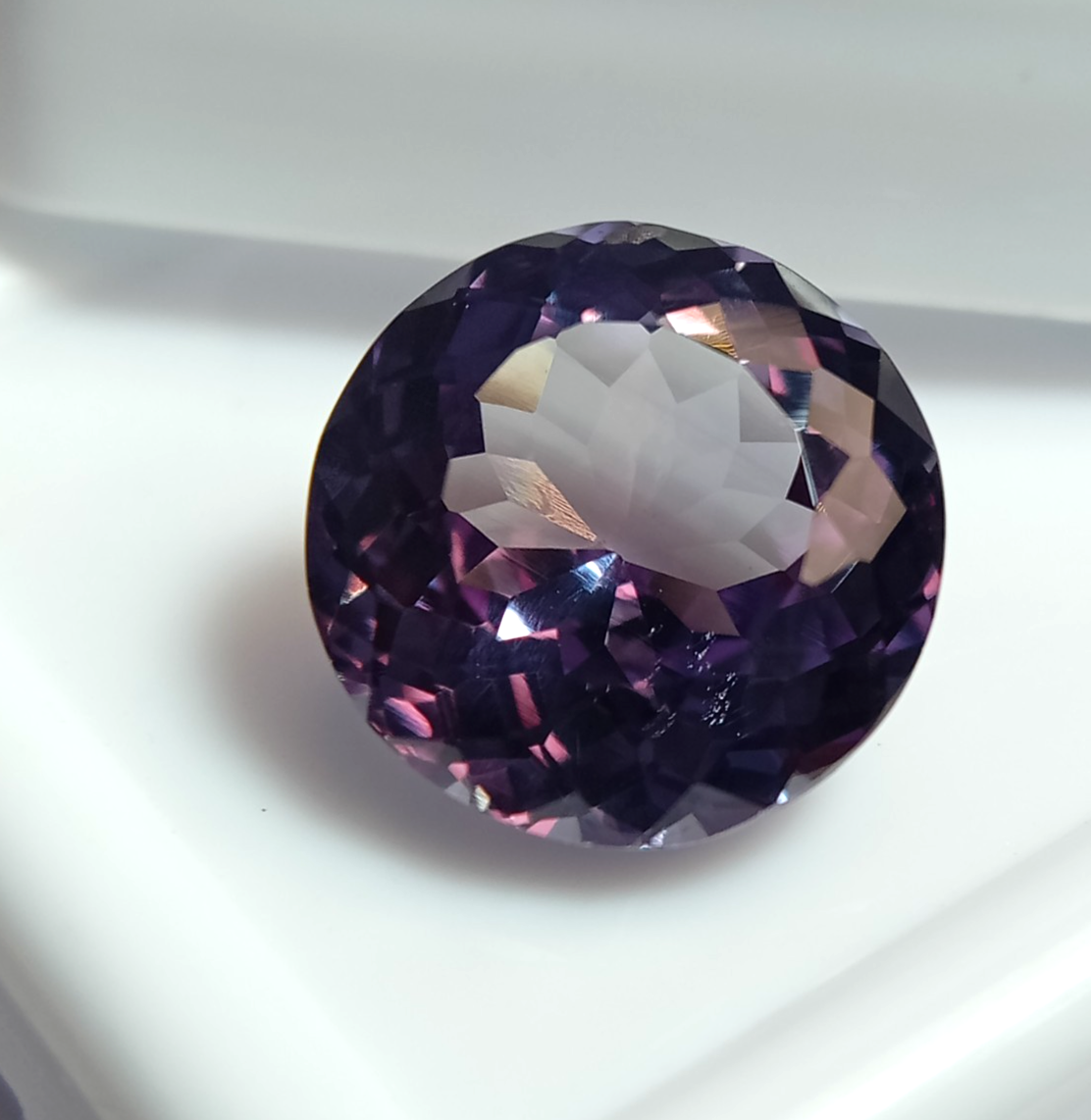 Color Change Alexandrite Round Cut 6-8Ct Natural Loose Certified ...