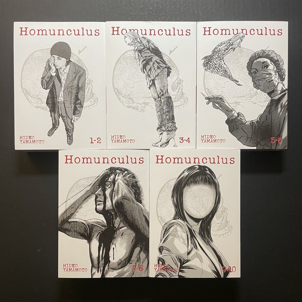 Homunculus Manga Omnibus Volumes 1-10 Brand New English US