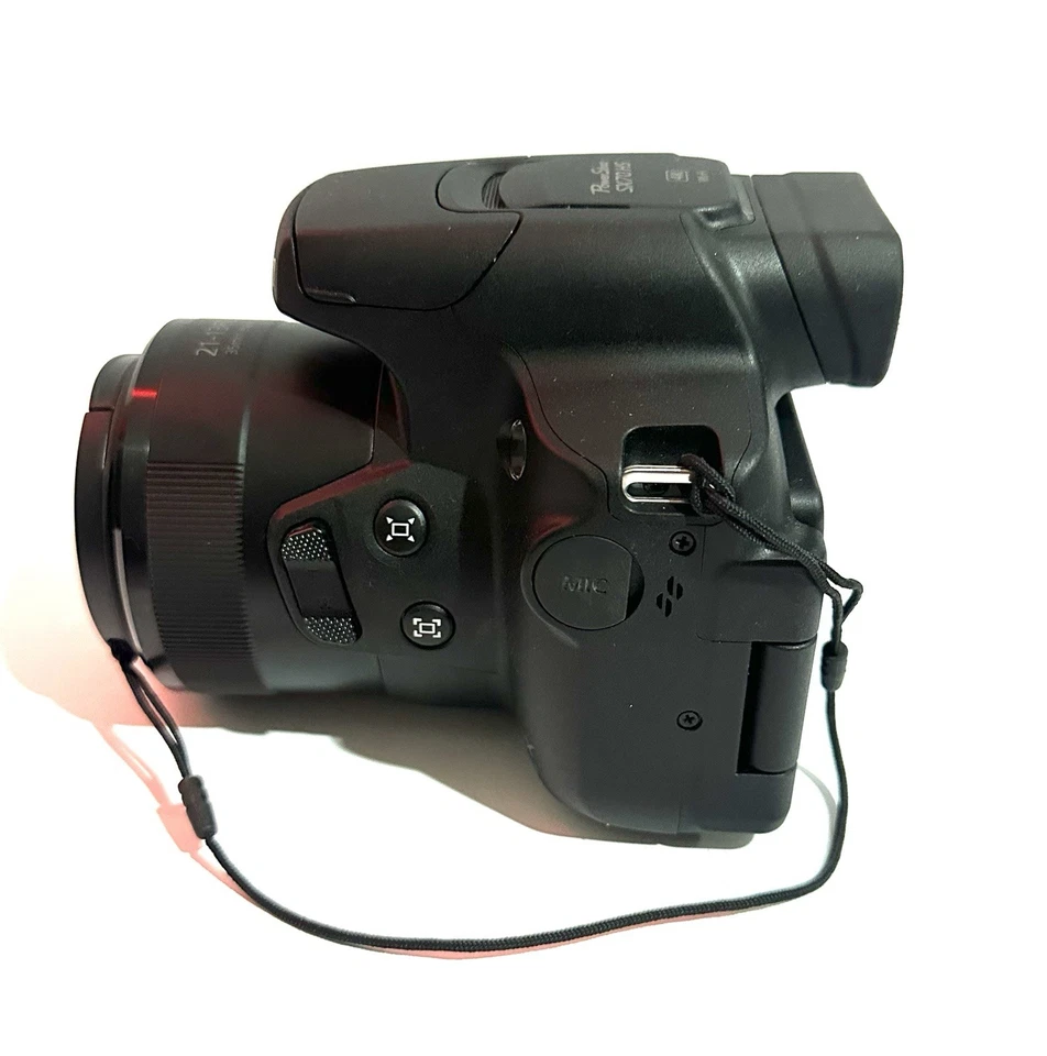 Cámara digital Canon PowerShot SX70 HS - negra (lente zoom óptico 65x) Foto 3 de 4