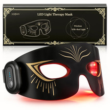 Red Light Therapy for Eyes,Under Eye Red Light Therapy Mask,630Nm Red Light 85