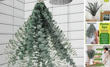 11 PCS Real Dried Eucalyptus Stem for Shower  Bathroom Decor - 17'' 11PCS