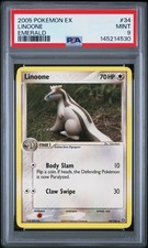 Pokemon 2005 EX Emerald #34 Linoone PSA 9 MINT on eBay